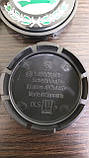 Центральний ковпачок-емблема для литих дисків Skoda Octavia Fabia Superb Rapid (56м) Yeti 1J0601171, фото 4