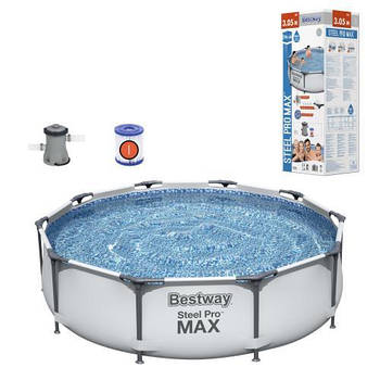 Круглий каркасний басейн BestWay 56408 ( 305 х 76 см)