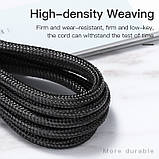 Кабель USB Type-C to Type-C (1m) PD 65W і QC 3.0 шнур швидкої зарядки KUULAA, фото 8