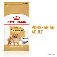 Royal Canin Pomeranian Adult сухой корм для взрослых собак породы Померанский Шпиц от 8 месяцев, 0.5КГ