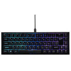 Клавіатура 2E Gaming KG350UBK RGB Ukr (2E-KG350UBK) Black USB