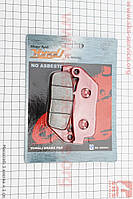 Колодки гальмівні (диск) на мотоцикл Honda CM125 "YONGLI PRO" (червоні)