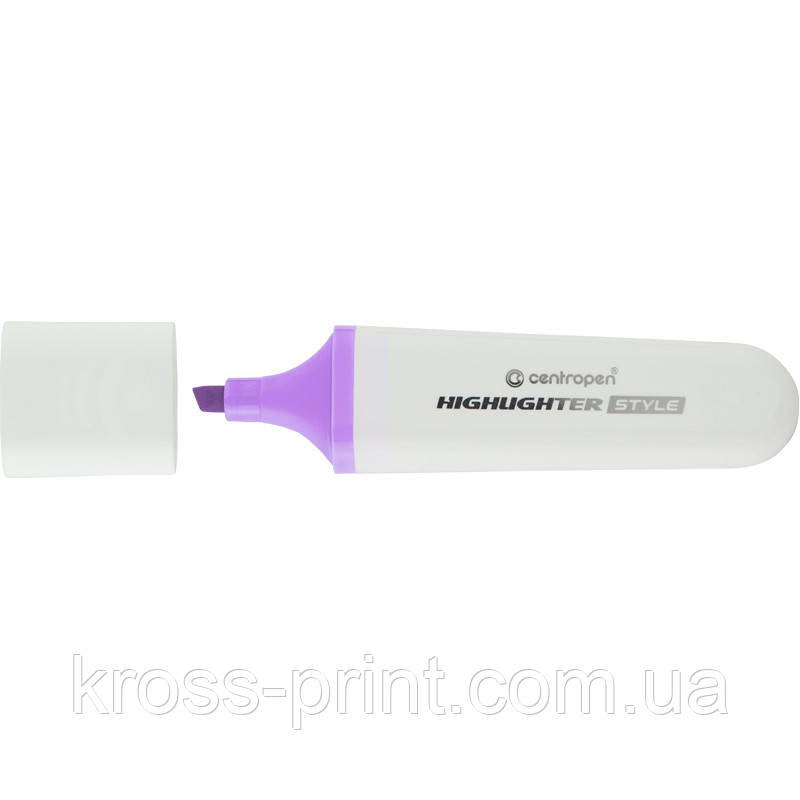 Маркер Highlighter Style 6252 1-4,6 мм клин. пастел. ліловий