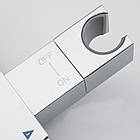 Змішувач для гігієнічного душу GAPPO прихованого монтажу хром латунь G7207-40, фото 4