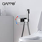 Змішувач для гігієнічного душу GAPPO прихованого монтажу хром латунь G7207-40, фото 10