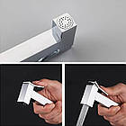 Змішувач для гігієнічного душу GAPPO прихованого монтажу білий латунь G7217-8, фото 6