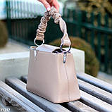 Функциональная стильная бежевая женская сумка в ассортименте цвет на выбор (обувь женская), фото 9