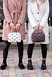Модна містка міська світла молочна жіноча сумка кроссбоди (взуття жіноче), фото 6