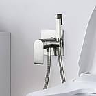 Змішувач для гігієнічного душу GAPPO прихованого монтажу сатин нержавіюча сталь G7299-20, фото 4