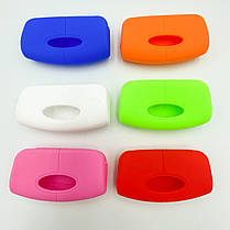 Силіконовий чохол для ключа FORD Fiesta, Focus, Mondeo - синій, фото 3