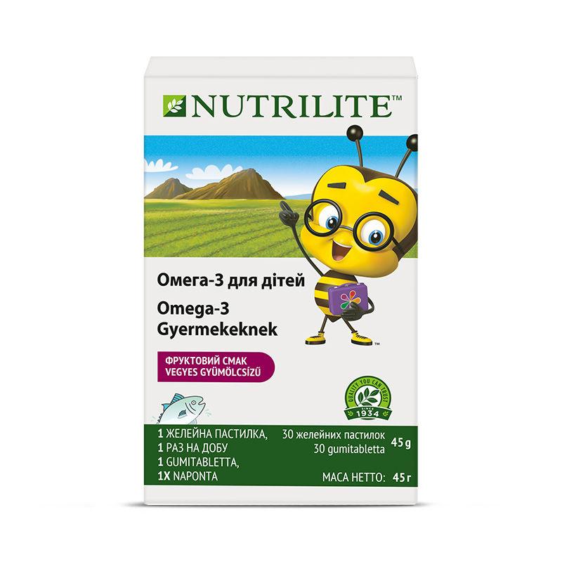 Вітаміни Омега-3 для дітей Nutrilite AMWAY (30 желечок)