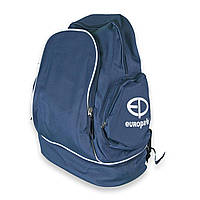 Рюкзак Europaw темно-синій із подвійним дном