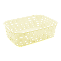 Кошик під ротанг 1,75 л жовтий