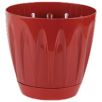 Горщик для квітів Serinova Daisy 46 л червоний поліпропілен (11459) 45 х 42 см