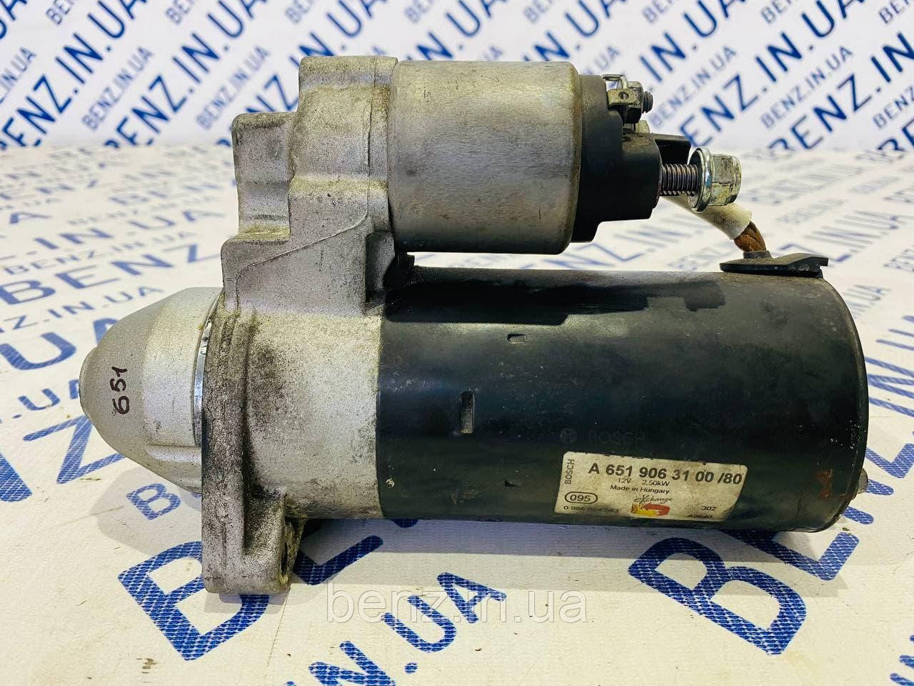 Стартер Mercedes W212, W204 A6519063100, фото 1