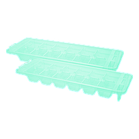 Форма для льоду Premium 2 шт бірюзова Irak Plastik