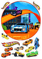 Вафельна картинка HOT WHEELS 13