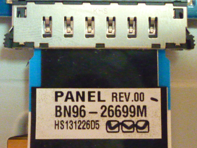 Шлейф LVDS BN96-26699M REV.00 від LED TV Samsung UE42F5500AKXUA