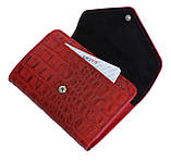 Гаманець Жіночий Шкіряний Червоний Karya 1178-527, фото 4