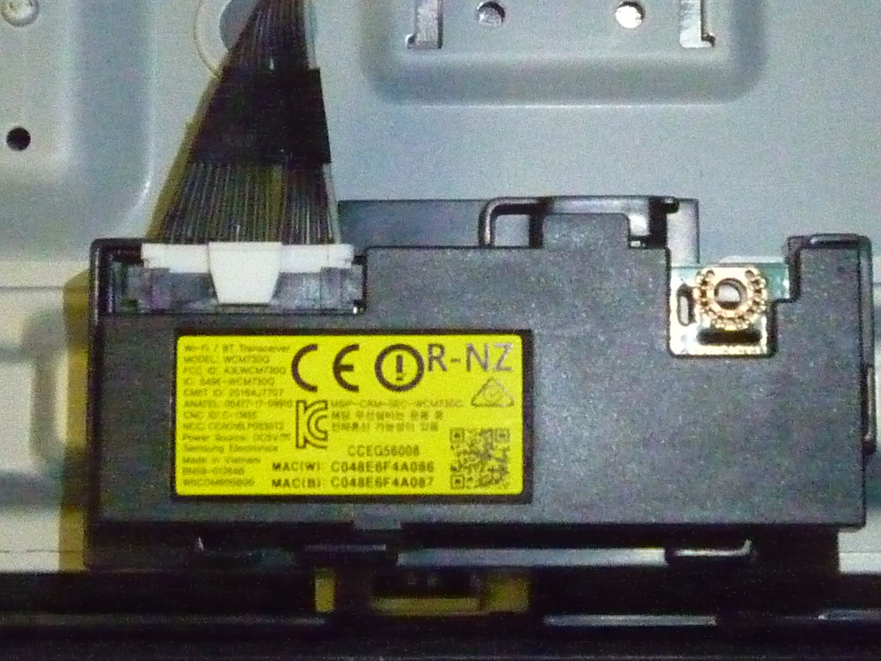 Модуль WI-FI Transceiver WСM730Q BN59-01264B від LED TV Samsung UE43NU7470UXUA