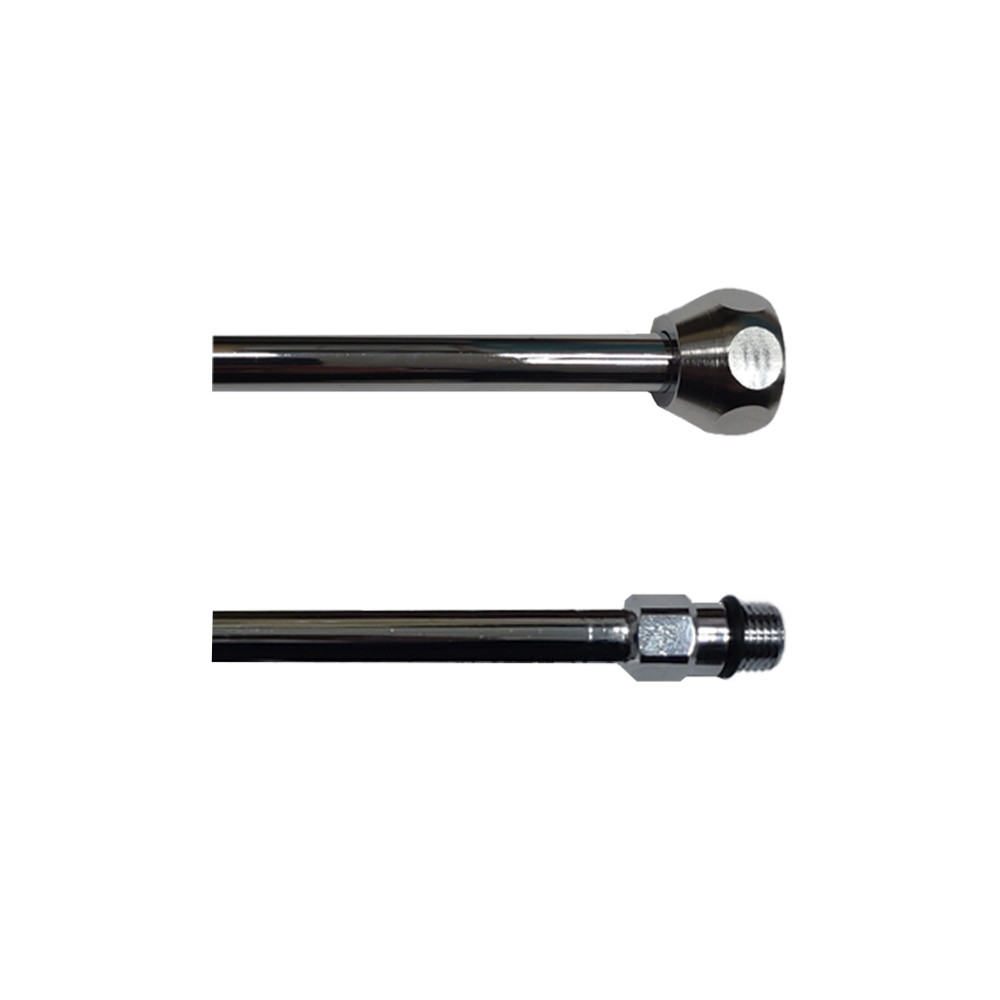 Гнучка підводка M10-1/2 В хром d10мм мідна FLEXY CHROME