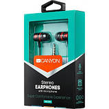 Promo Ціна! Навушники Canyon Red (CNE-CEP3R) - тільки на ZaGrosh.com.ua, фото 4
