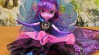 My Little Pony Equestria Girls Rainbow Rocks Deluxe Dress Twilight Sparkle Супер модница рок звезда Искорка