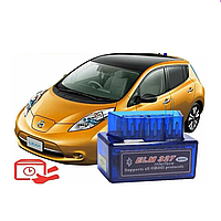 Elm327 v 1.5 OBD2 Nissan Leaf Spy pro сканер для нісан ліф ледвем 327 обд2 автосканер ліф спай