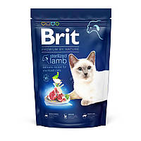 Сухой корм для стерилизованных котов Brit Premium by Nature с ягненком 1,5кг