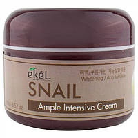 Крем для лица с экстрактом муцина улитки Ekel Ample Intensive Cream Snail 100 мл
