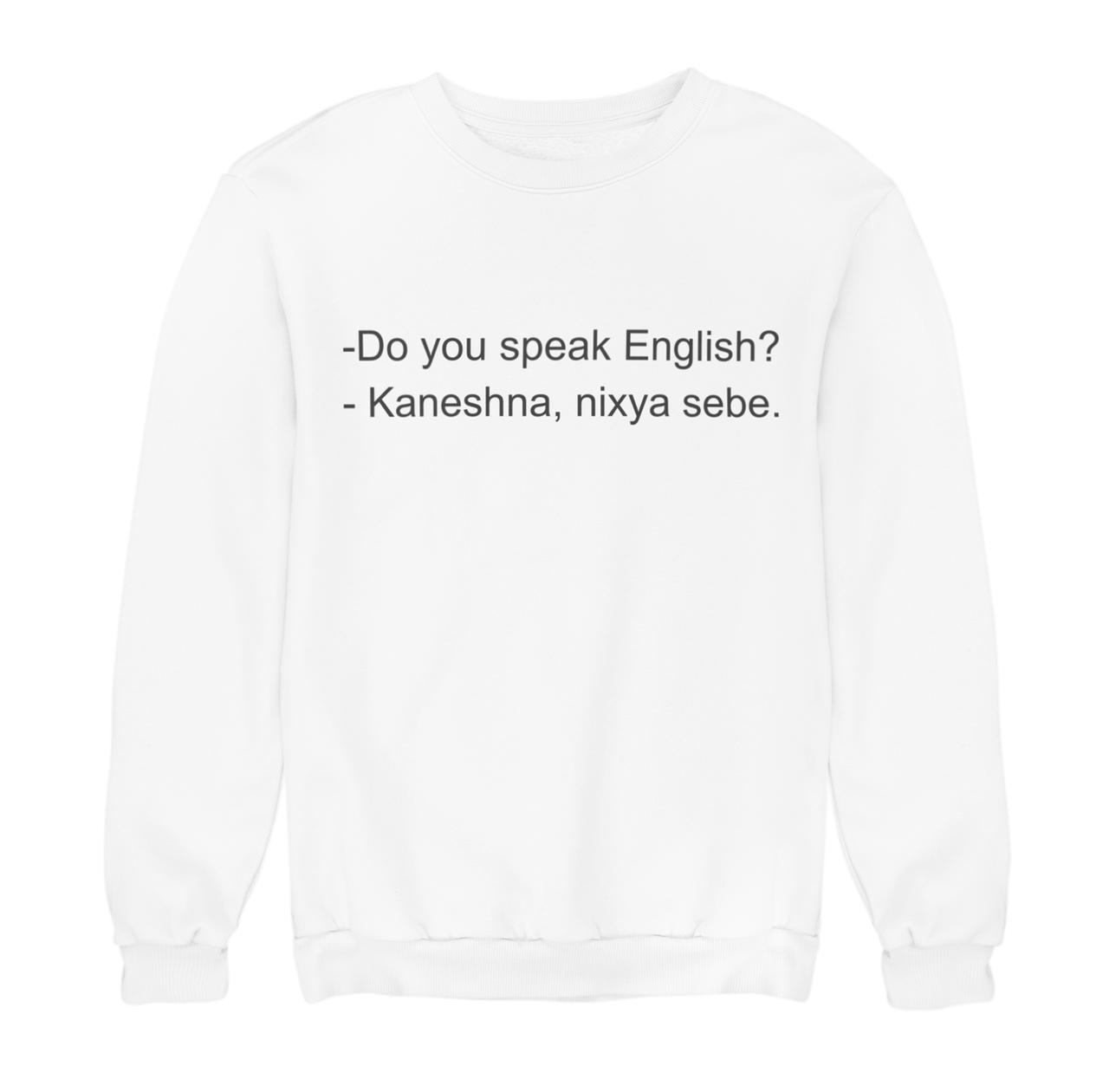 Світшот Do you speak