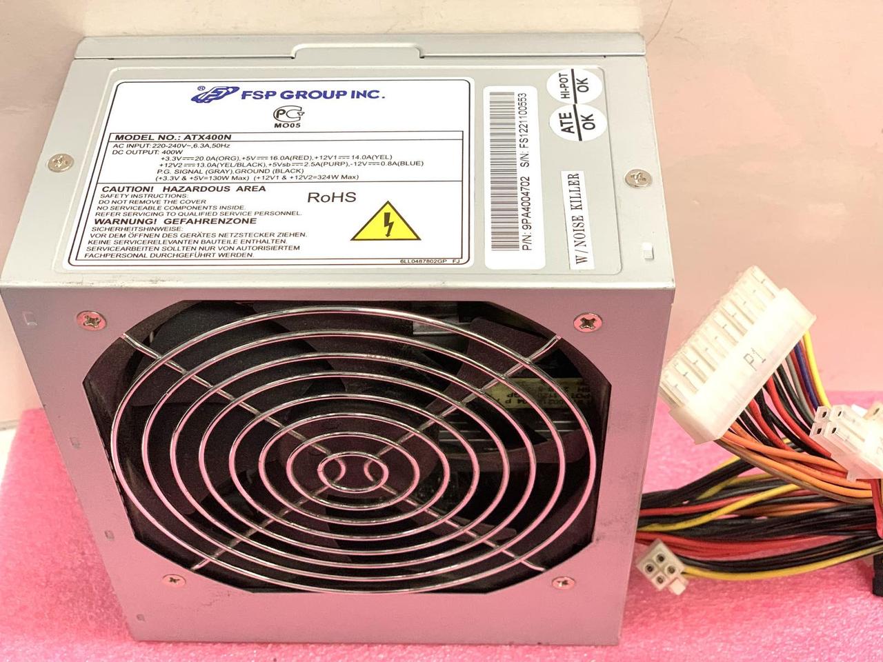 Блок Питания FSP ATX400N 400W, Блок Питания для ПК — Купить Недорого на ...