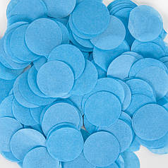 Конфетті тішью кола блакитні, 23 мм (50 г)