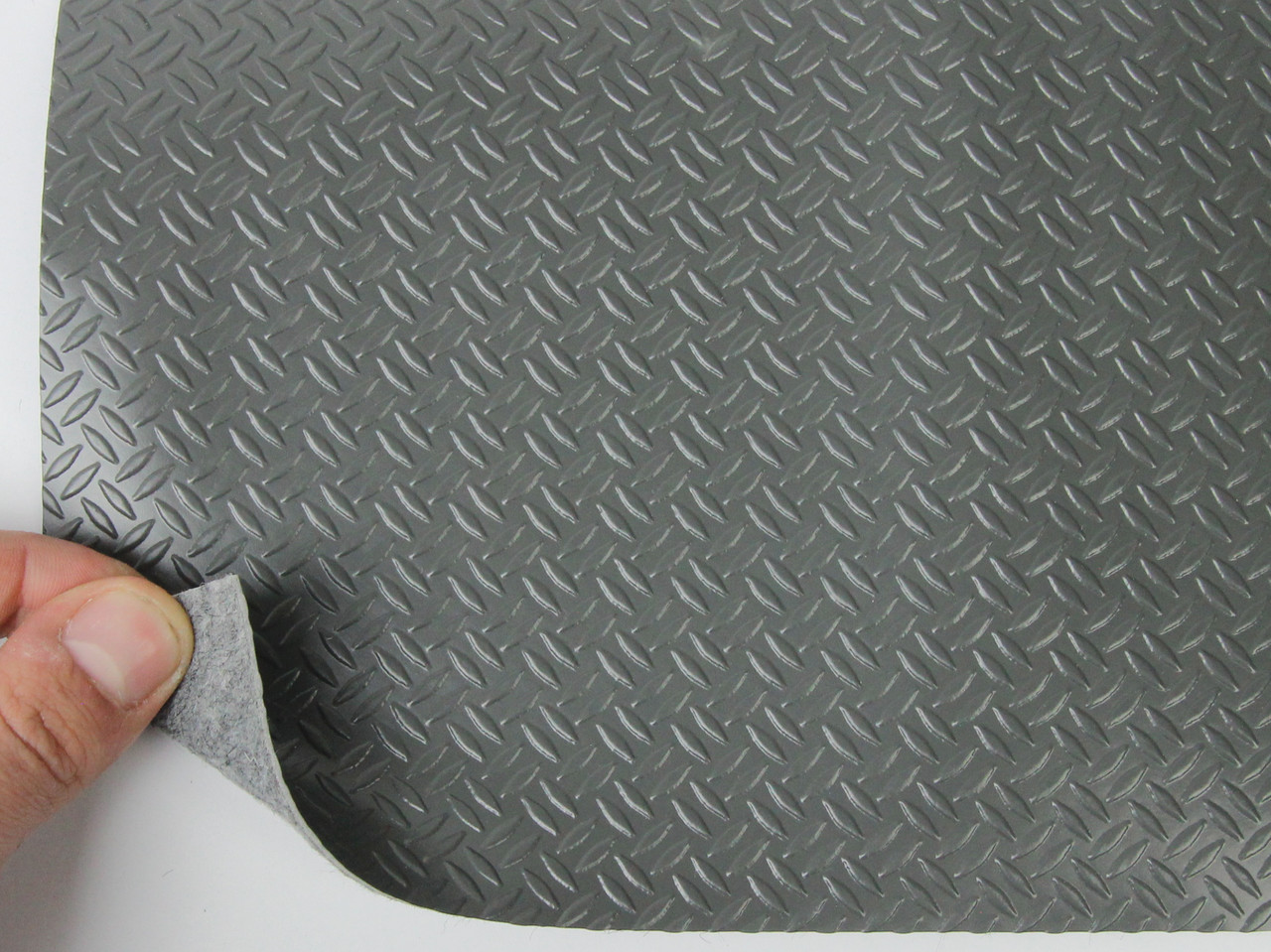 Автолинолеум серый "Двойная строчка"(Craft), шир.1.8м, линолеум автомобильный Турция, толщина 1.6мм