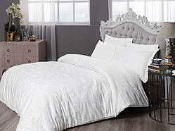 Постільна білизна Tac сатин-жакард Євро Brinley