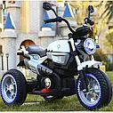 Дитячий електромотоцикл BMW BQ трьох колісний на акумуляторі, фото 8