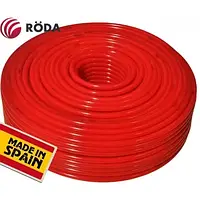 Труба зшита поліетилен RODA Pex EVO-H red 16x2 (240 м)