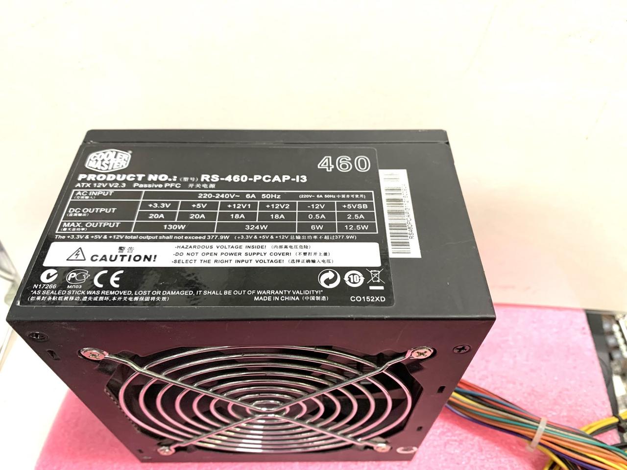 Купить Блок питания Cooler Master RS-460-PCAP-I3 460 Вт, 120mm fan ...