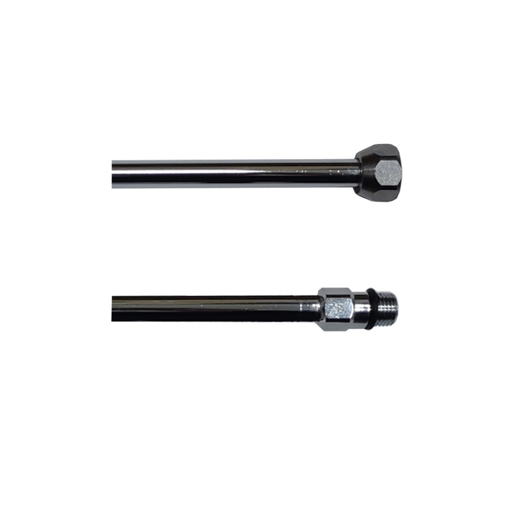 Гнучка підводка M10-3/8 В хром d10мм мідна FLEXY CHROME