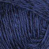 Yarnart STYLE (Стайл) № 670 синій (Пряжа напівбавовна, нитки для в'язання), фото 2