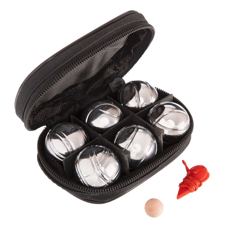 Гра петанк гра бочче в чохлі Zelart French Balls 3440 6 куль діаметром 3,2 см