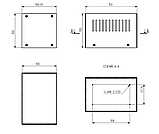 Корпус металевий MB-33 100*150*100 мм, фото 3