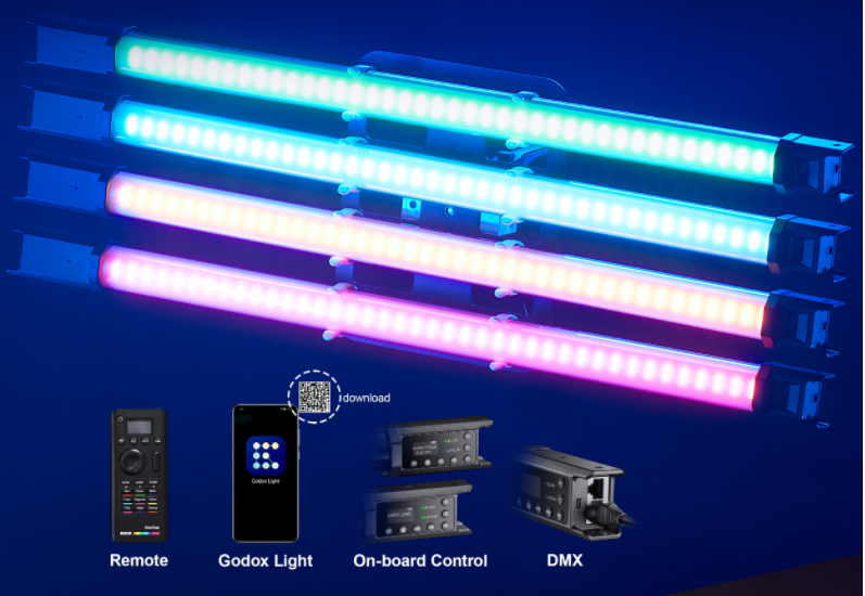 Освітлювач Світлодіодний Godox TL60 RGB DMX, фото 1