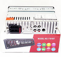 Автомагнітола 1DIN MP3 1781BT FM+2xUSB+SD+AUX+Bluetooth | Магнітола в машину, фото 3