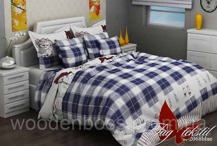 Комплект постільної білизни R2068 violet