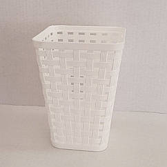 Пластиковий стакан для прянястих букетів 9*9*12 см колір в асортименті