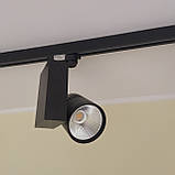 Трековий світлодіодний світильник 40 Вт, на 3-фазний шинопровід, гарантія 48 місяців, фото 3