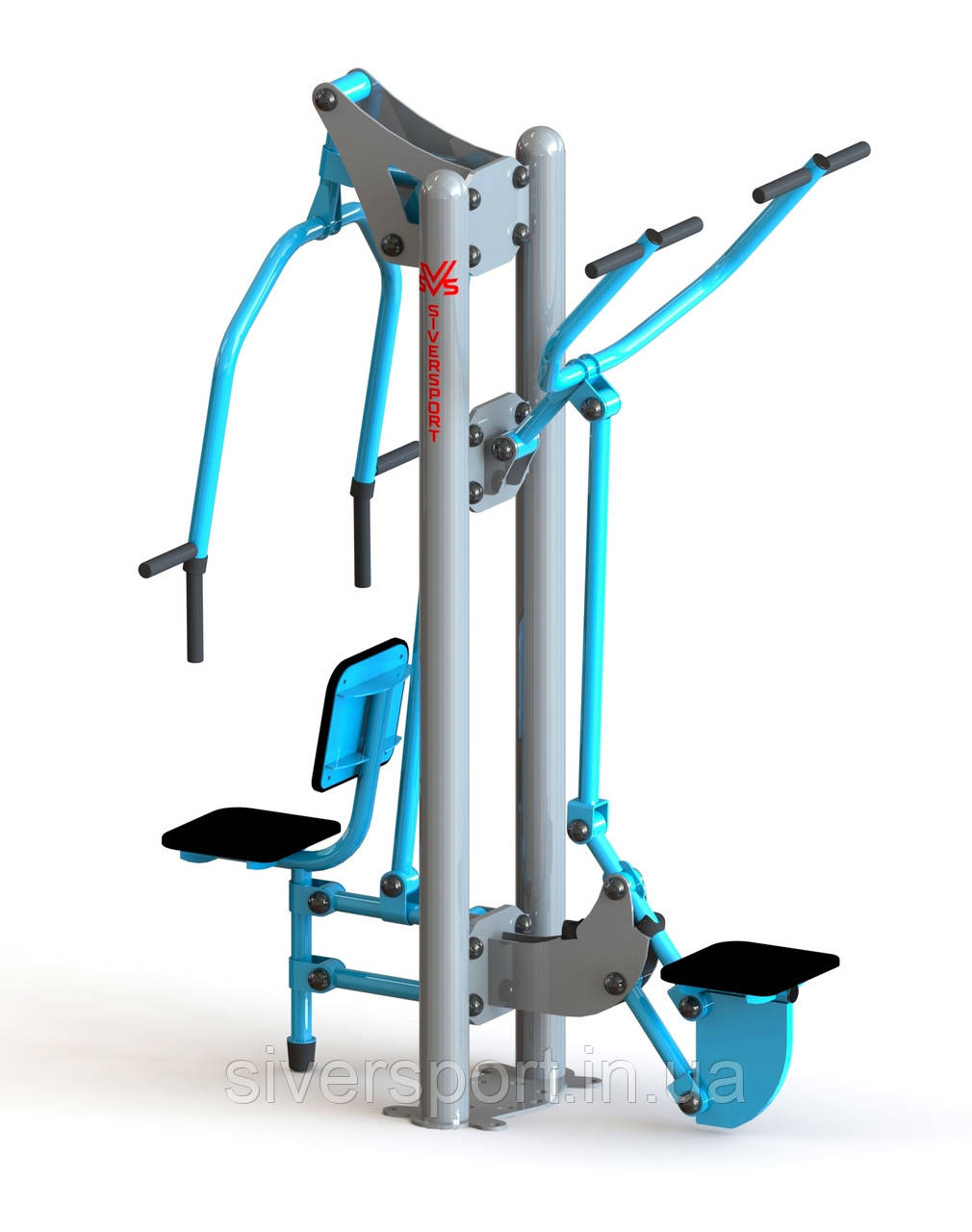 Жим від грудей - Тяга зверху SiverSport SL-123, фото 1