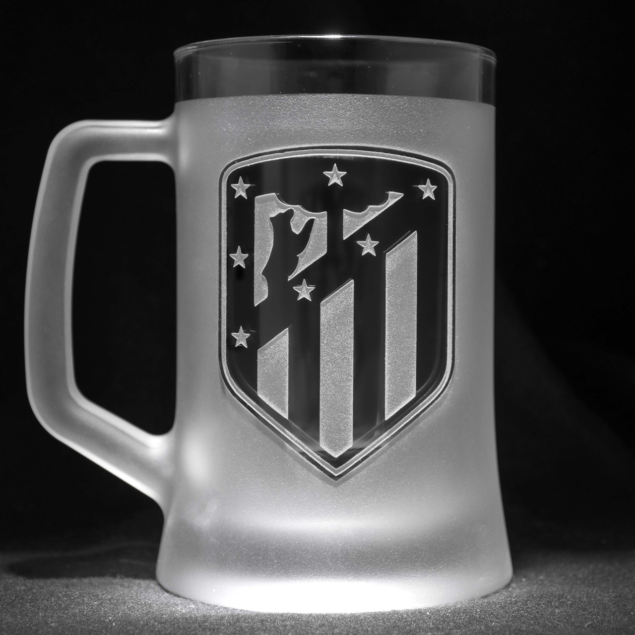 Бокал для пива з гравіюванням логотипу ФК Атлетико Мадрид Club Atlético de Madrid