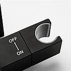 Змішувач для гігієнічного душу GAPPO прихованого монтажу чорний латунь G7207-60, фото 3